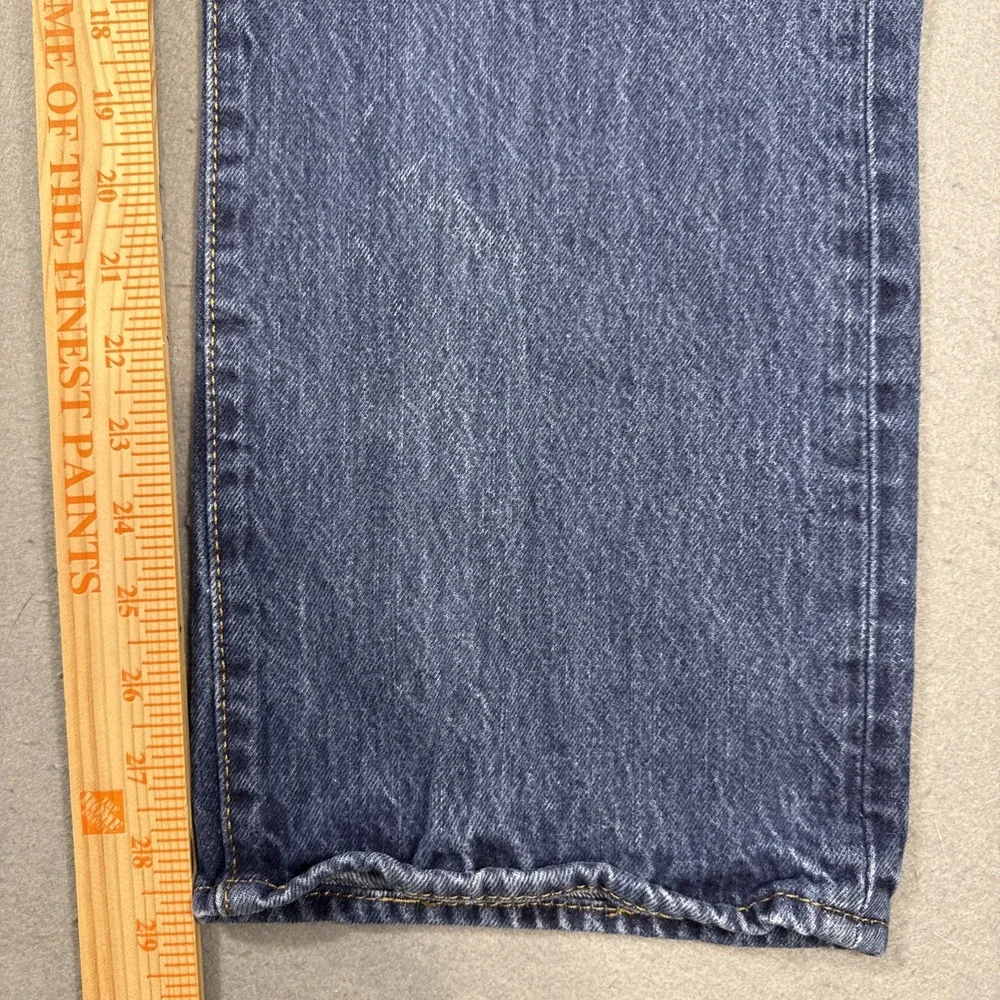 Levis 501 XX Jeans Mens 36X30 Blue Button Fly Straight 501XX Denim Cotton